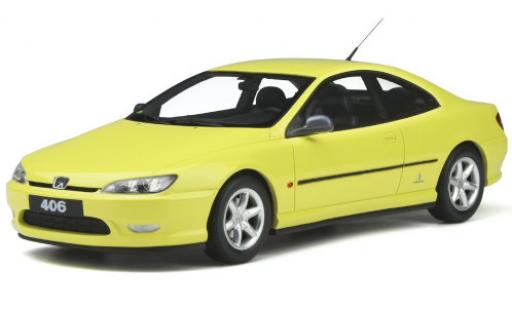 Peugeot 406 1/18 Ottomobile V6 Coupe yellow 1997 diecast model cars