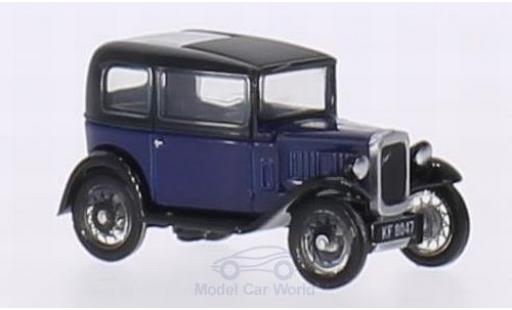 Austin Seven 1/76 Oxford RN Saloon dunkelbleue/noire RHD miniature