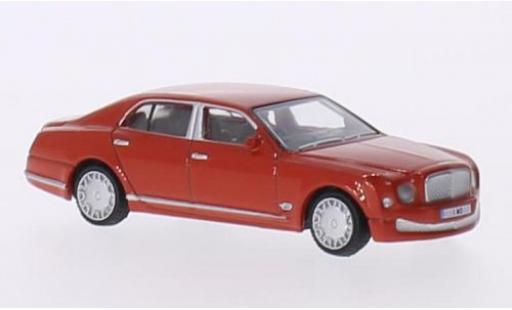 Bentley Mulsanne 1/76 Oxford rouge RHD miniature