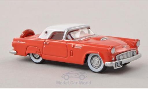 Ford Thunderbird 1/87 Oxford rouge/blanche 1956 miniature