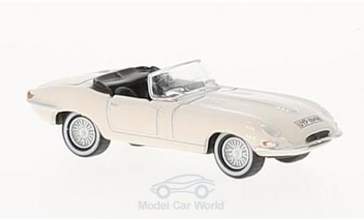 Jaguar E-Type 1/76 Oxford blanche miniature