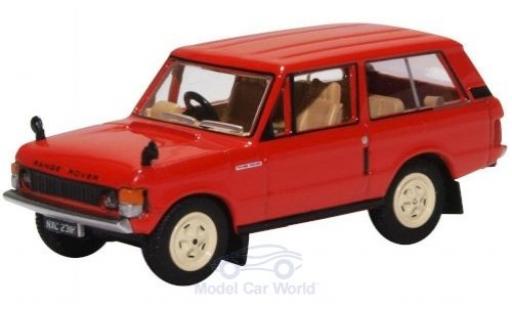 Land Rover Range Rover 1/76 Oxford Classic rouge miniature
