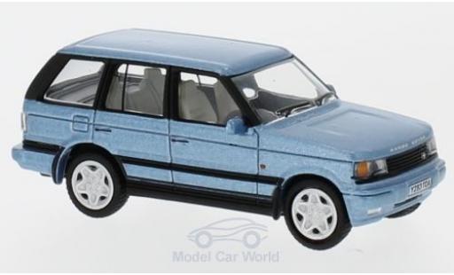 Land Rover Range Rover 1/76 Oxford P38 metallise bleue miniature