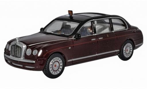 Bentley State 1/76 Oxford Limousine rouge foncé/noire RHD Queen Elizabeth II. miniature