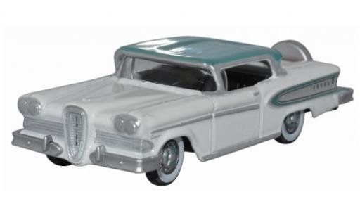 Ford Edsel 1/87 Oxford Citation blanche/turquoise 1958 miniature