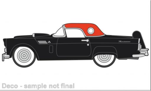 Ford Thunderbird 1/87 Oxford noire/rouge 1956 modellautos