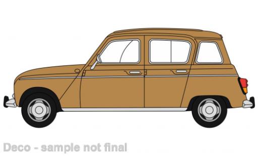 Renault 4 1/76 Oxford beige miniature