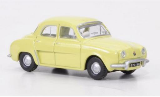 Renault Dauphine 1/76 Oxford helljaune miniature