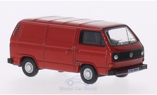 Volkswagen T2 A 1/76 Oxford 5 Van rouge miniature