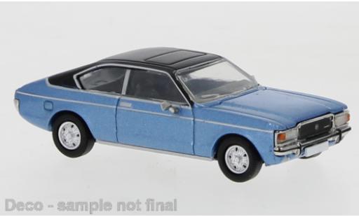 Ford Granada 1/87 PCX87 MK I Coupe metallic-bleue/matt-noire 1974 miniature