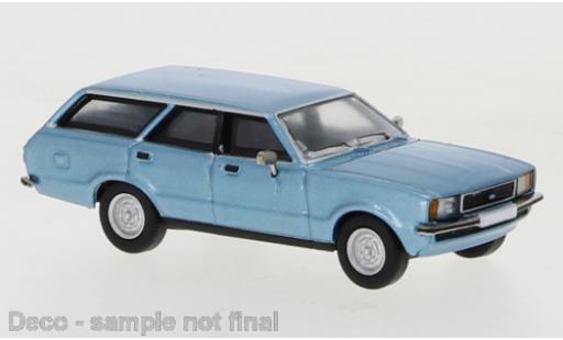 Ford Taunus 1/87 PCX87 TC 2 Turnier metallic-bleue 1976 miniature