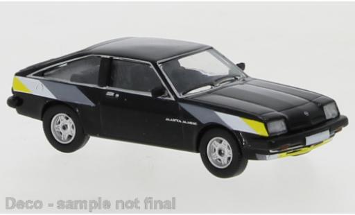 Opel Manta 1/87 PCX87 B CC noire 1980 Magic miniature