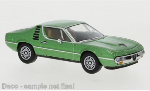 Alfa Romeo Montreal 1/87 PCX87 metallise la chaux 1970 miniature