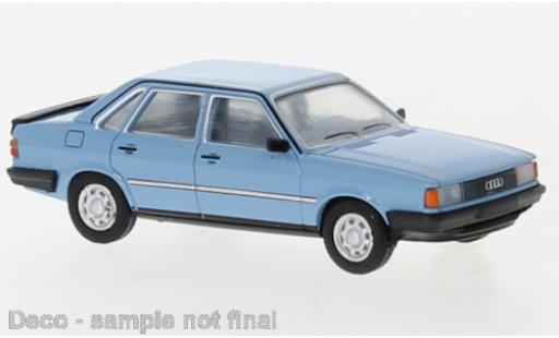 Audi 80 1/87 PCX87 (B2) bleu clair 1978 coche miniatura