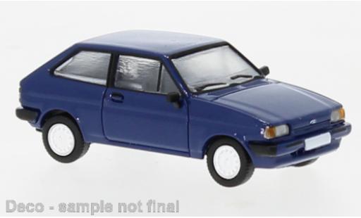 Ford Fiesta 1/87 PCX87 MK II bleue 1985 miniature