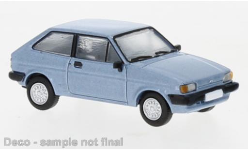 Ford Fiesta 1/87 PCX87 MK II metallise bleue 1985 miniature