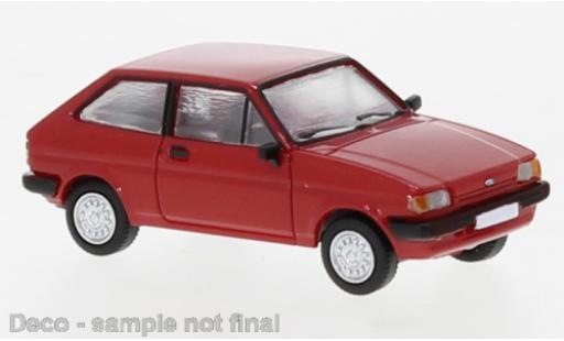 Ford Fiesta 1/87 PCX87 MK II rouge 1985 miniature