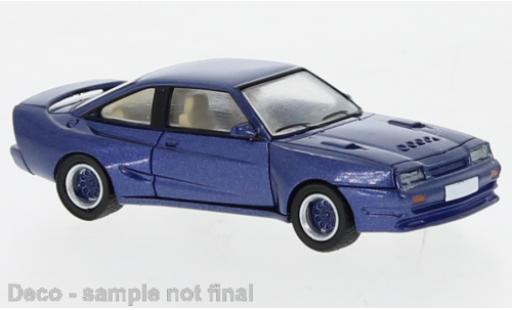Opel Manta 1/87 PCX87 B Mattig metallise blue 1991 diecast model cars