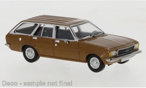 Opel Rekord 1/87 PCX87 D Caravan metallise marron 1972 miniature