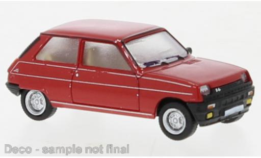 Renault 5 1/87 PCX87 Alpine rouge 1980 modellino in miniatura