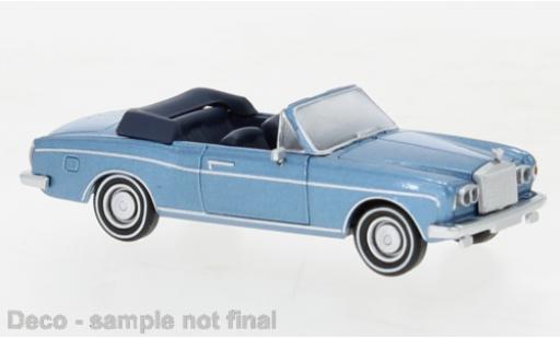 Rolls Royce Corniche 1/87 PCX87 metallise bleu 1971 miniature