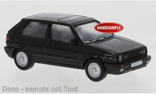 Volkswagen Golf 1/87 PCX87 II GTI metallise noire 1990 modellino in miniatura