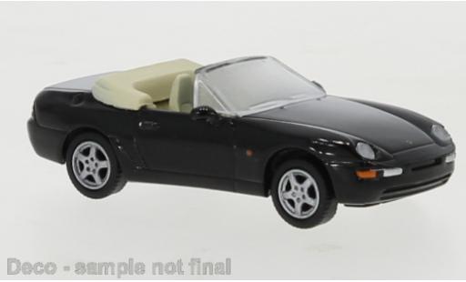 Porsche 968 1/87 PCX87 Cabriolet noire 1991 miniature