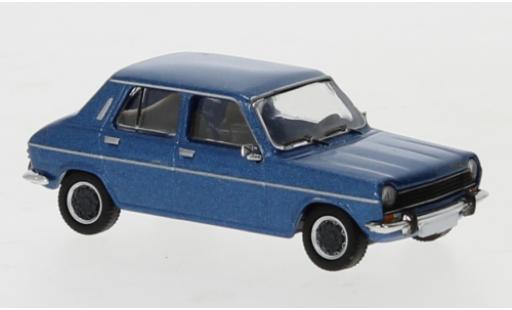 Simca 1100 1/87 PCX87 metallic-bleue 1975 miniature