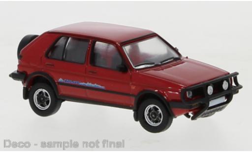 Volkswagen Golf 1/87 PCX87 II Country red 1990 diecast model cars