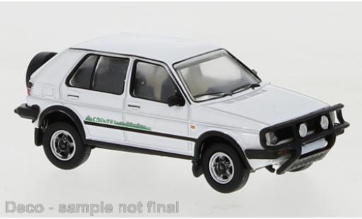 Volkswagen Golf 1/87 PCX87 II Country bianco 1990 modellino in miniatura