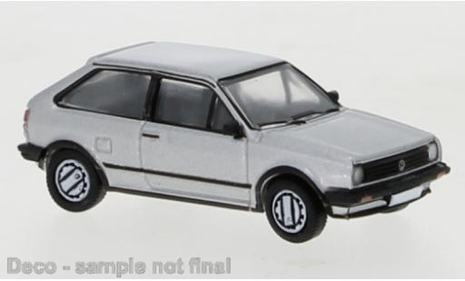 Volkswagen Polo 1/87 PCX87 II Coupe grey 1985 diecast model cars