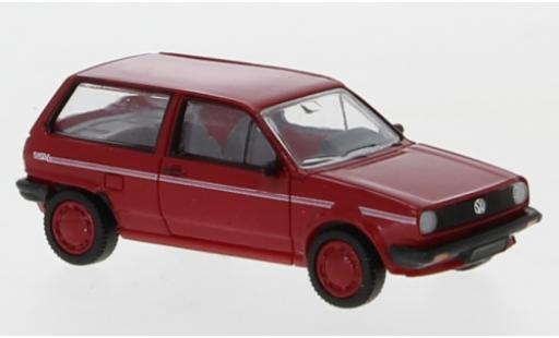 Volkswagen Polo 1/87 PCX87 II Fox rouge/Dekor 1985 miniature