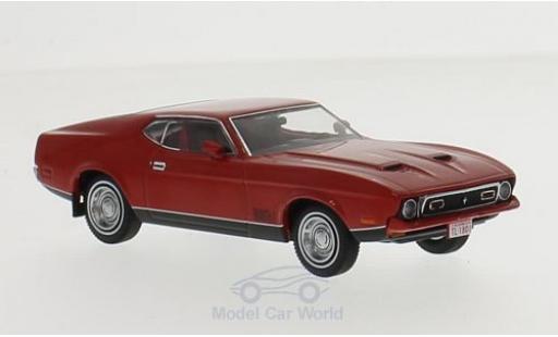 Ford Mustang 1971 1/43 Premium X Mach 1 red 1971 diecast model cars