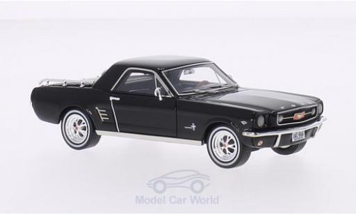 Ford Mustang 1/43 Premium X Mustero black 1966 diecast model cars