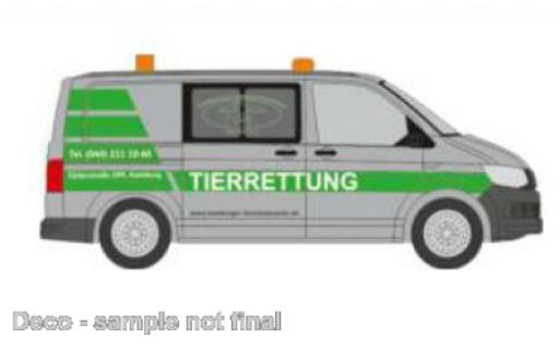 Volkswagen T6 1/87 Rietze demi bus Tierrettung Hamburg coche miniatura