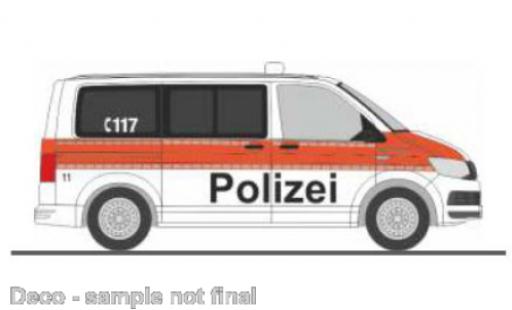 Volkswagen T6 1/87 Rietze Stadtpolizei Zürich diecast model cars