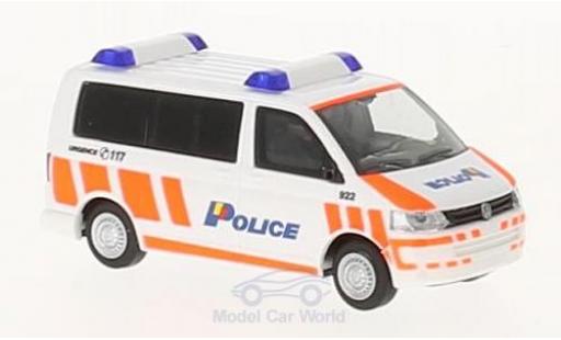 Volkswagen T5 1/87 Rietze Police Geneve (CH) 2010 diecast model cars