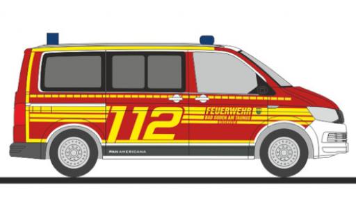 Volkswagen T6 1/87 Rietze Bus Feuerwehr Bad Soden diecast model cars