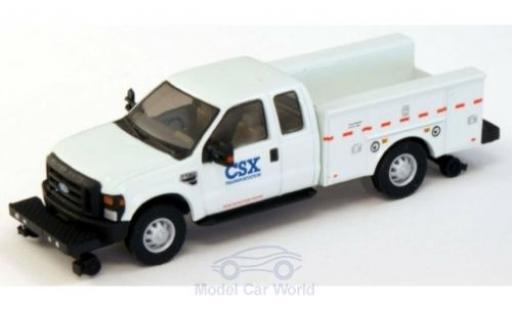 Ford F-350 1/87 River Point XLT Super Cab Utility Hi-Rail Truck CSX 2008 miniature
