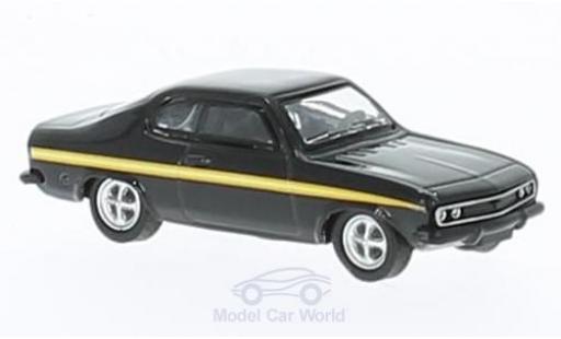Opel Manta B 1/87 Schuco A noire/Dekor Black Magic miniature