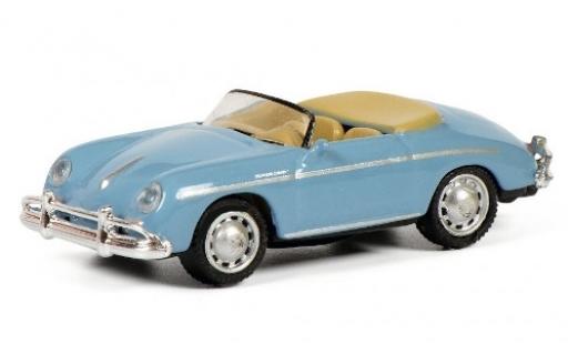 Porsche 356 1/87 Schuco A Speedster bleue miniature