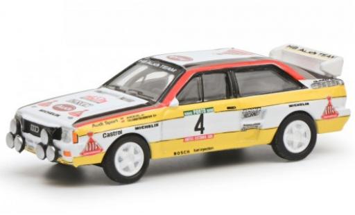 Audi Quattro 1/87 Schuco No.4 HB Rallye WM Rally Portugal 1984 miniature
