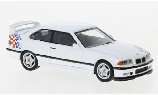 Bmw M3 1/64 Schuco (E36) Lightweight blanche/Décorer 1992 diecast model cars