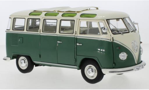 Volkswagen T1 1/18 Schuco b Samba verde/bianco modellino in miniatura