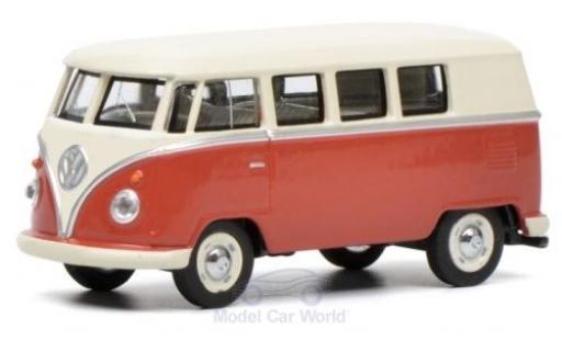 Volkswagen T1 1/64 Schuco Bus rouge/beige miniature