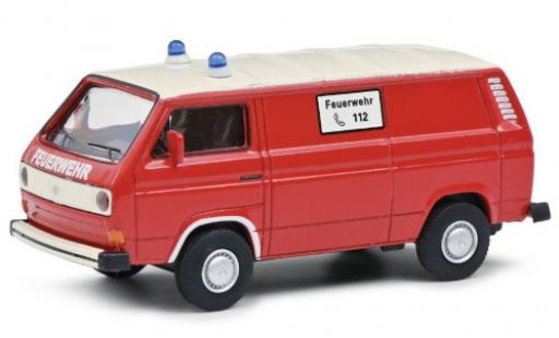 Volkswagen T3 1/64 Schuco Kasten Feuerwehr miniature