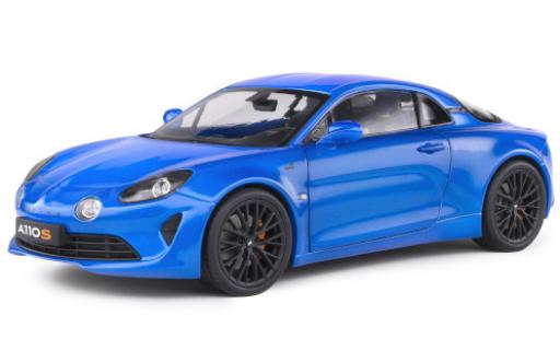 Alpine A110 1/18 Solido S metallise blue 2019 diecast model cars