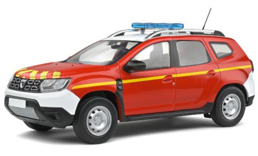 Dacia Duster 1/18 Solido Pompiers diecast model cars