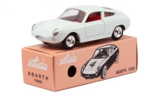 Fiat Abarth 1000 1/43 Solido Bialbero blanche 1966 miniature