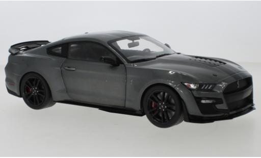 Ford Mustang 1/18 Solido Shelby GT 500 metallic-gris/negro 2020 coche miniatura